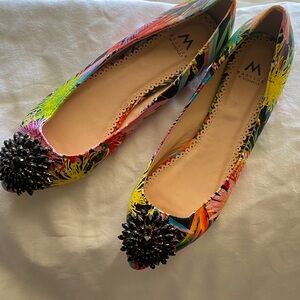 Classy Floral Flats by ShoeDazzle
